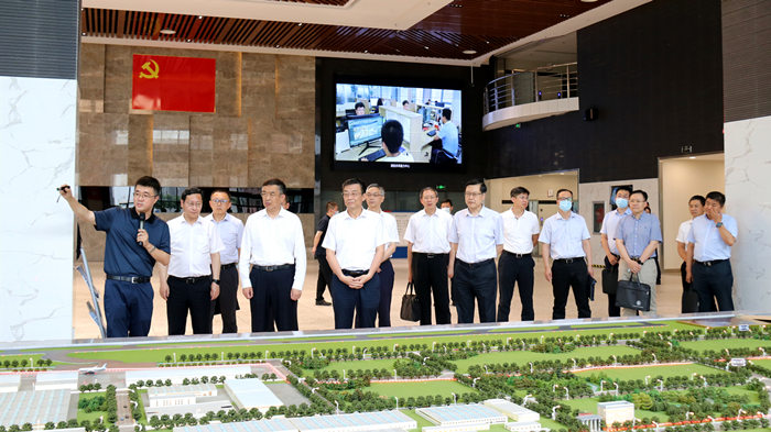 省委常委、副省長王健來集團調(diào)研沈陽航空動力產(chǎn)業(yè)園項目